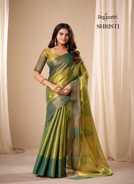 Shrishti Silk By Rajpath Tissue Silk Saree Exporters In India